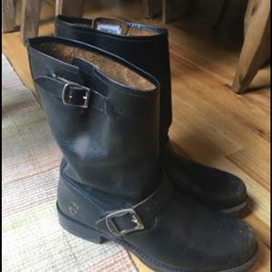Black Frye Moto boots - NEW size 8